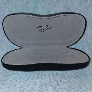 Ray-Ban Black Hard Side Aviator Clamshell Eyeglass Sunglasses CASE ONLY.